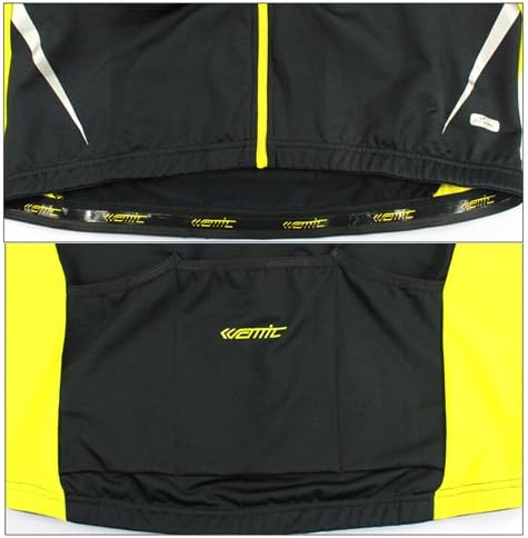 R-DO Women's Only Autumn Winter Fleece Cycling Jacket Cycling Outwear DWF60 Yellow XXL