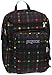JanSport Big Student Backpack (Black/Rasta London Plaid)