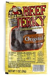 Trail's Best Beef Jerky, Original, 1-Ounce Packages (Pack of 16)