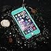 iPhone 6S Waterproof Case,iPhone 6 Waterproof Case,Maxdara [Newest] Waterproof Underwater Shockproof Snowproof Dirtpoof Protection Cover Case for iPhone 6S 6 4.7 Inches (Teal)