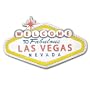 Welcome to Las Vegas Pewter Belt Buckle