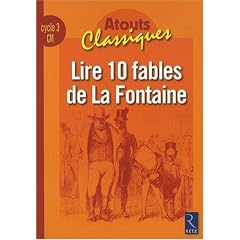 Lire 10 fables de La Fontaine CM