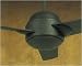  : Cosmopolitan TRIH68 Trident Fan - Remote Graphite Contemporary Ceiling Fan 54