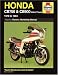 Book cover of Honda Owners Workshop Manual: CB750 & CB900 dohc Fours 1978 to 1984 (Owners Workshop Manual).