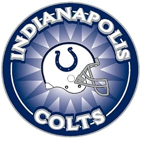 Click here to buy Indianapolis Colts Absorbent Stoneware Coasters with Matching Collectible Tin by Kryptonite.