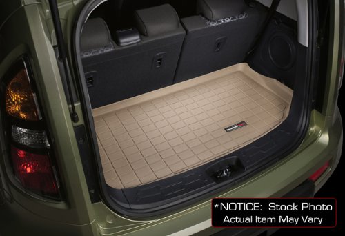 img View detail 2003-2010 Porsche Cayenne WeatherTech Tan Cargo Liners All Weather from amazon.com