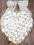 Shell Heart Wreath