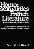 Homosexualities and French Literature