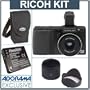 Ricoh Caplio GX100 Digital Camera / Viewfinder Kit with Free Case, Free Spare Battery & Free HA2 Hood