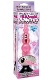 Pipedream Products Wallbanger Waterproof Ribbed Anal Plug - Pink