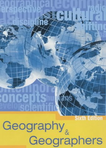 Textbook - Geography & Geographers: Anglo-American Human Geography since 1945