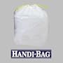 Webster Handi-Bag&trade; Trash Can Liners, 8 Gallons, .55 Mil Thick, White, Box Of 160