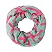 Pop Fashion Patterned Cross Print Infinity Scarf - Women's Summer Scarf