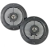 Buy Kenwood KFC-1652MRB 6.5-Inch 2-Way Marine Speaker System by Kenwood