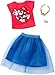 Barbie Super Mario Red Top and Blue Bottom Fashion Pack