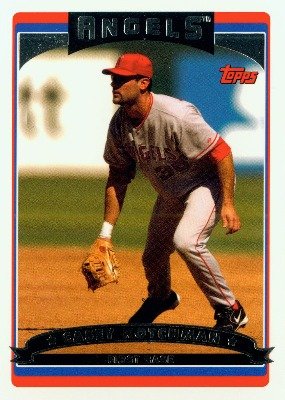 2006 Topps Baseball Card # 433 Casey Kotchman Los Angeles Angels