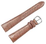 Genuine Lizard Watchband Honey 19mm Watch band - by deBeer