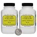 Calcium Hydroxide [Ca(OH)2] 99.9% ACS Grade Powder 8 Oz in Two Space-Saver Bottles USA