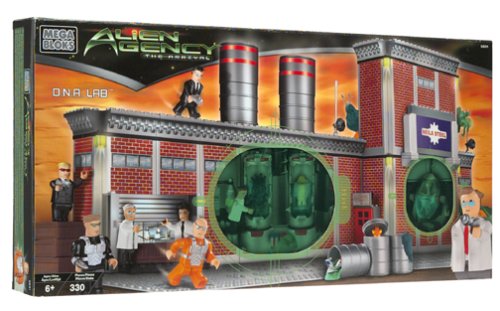 Alien Agency The Arrival DNA Lab by MEGA Bloks Alien Agency The Arrival DNA Lab by MEGA Bloks