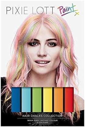 Pixie Lott Paint 6 x Hair Colour Chalks by Pixie Lott Paint
