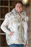 Men's Coyote Fur Vest