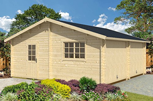 Holz Garagen Bausatz - Fertiggaragen aus Holz kaufen