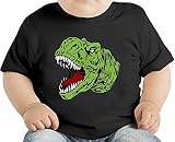 Angry Dinosaur オーガニックベビーTシャツ 12 - 18 Months