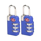 Lewis N. Clark TSA 3-dial Combo Lock/2 pack