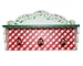 LADYBUG Wall Shelf coat towel Rack red green Home Decor