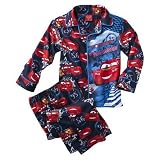 Disney Cars Lightning Mcqueen Toddler Boys Coat Pajamas (3T)