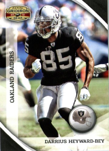 2010 Panini Gridiron Gear Football Card # 107 Darrius Heyward-Bey - Oakland Raiders - NFL Trading Card in Screwdown Case