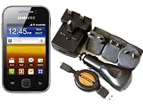 from UltimateAddons UltimateAddons Worldwide Mains and Car Travel Charger Kit for Samsung Galaxy Y