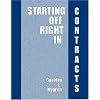 Starting Off Right in Contracts