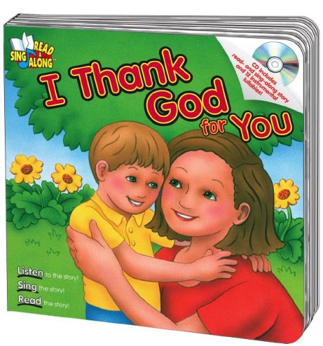 I Thank God for You Read & Sing Along Board Book With CD