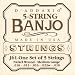 D'Addario J61 5-String Banjo Strings