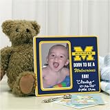 Michigan Wolverines NCAA Born To Be Ceramic Frame