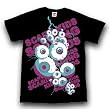 SCARY KIDS SCARING KIDS - Eyes - Black T-shirt