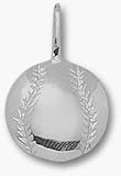 Baseball Pendant - Sterling Silver Jewelry