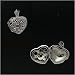Marcasite Heart Colored Locket