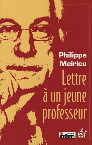 Lettre � un jeune professeur