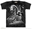Black Dragon T-Shirt 100% Cotton Short Sleeve Shirt Pre-Shrunk