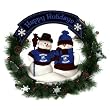 Tampa Bay Lightning NHL Snowman Christmas Wreath (20")