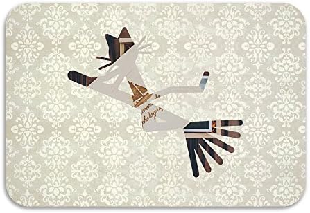 MAL DOORMAT Copy Non-slip Doormat White