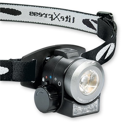Litexpress Liberty 115 schwarz, Kopflampe/Stirnlampe, Hochleistungs-LED bis zu 135 Lumen Litexpress Liberty 115 schwarz, Kopflampe/Stirnlampe, Hochleistungs-LED bis zu 135 Lumen