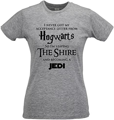 HOGWARTS LOTR JEDI TShirt Star Wars Hobbit Harry Potter Lord of The Rings Parody