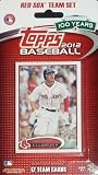 2012 Topps Boston Red Sox Factory Sealed Special Edition 17 Card Team Set; Cards Are Numbered Bos1 Through Bos17 and Are Not Available in Packs. Players Included Are Jacoby Ellsbury, Adrian Gonzalez, Dustin Pedroia, David Ortiz, Jon Lester, Josh Beckett and Others Plus 3 Cards Celebrating Fenway Park's 100 Year Anniversary.