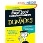 Microsoft Office Excel 2007 Formulas & Functions For Dummies (For Dummies (Computer/Tech))