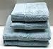 4 piece bale Quality HOTEL Towels DUCK EGG BLUE made from 100% cotton