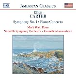 Buy : Elliott Carter: Symphony No. 1; Piano Concerto