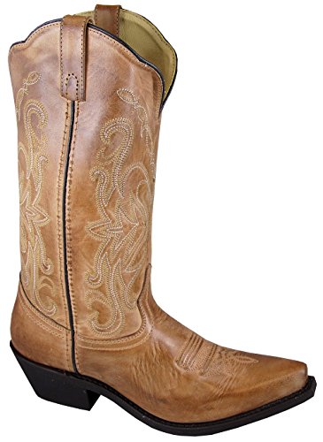 Smoky Mountain Boots Women's Western Snip Toe Cowboy Madison Red